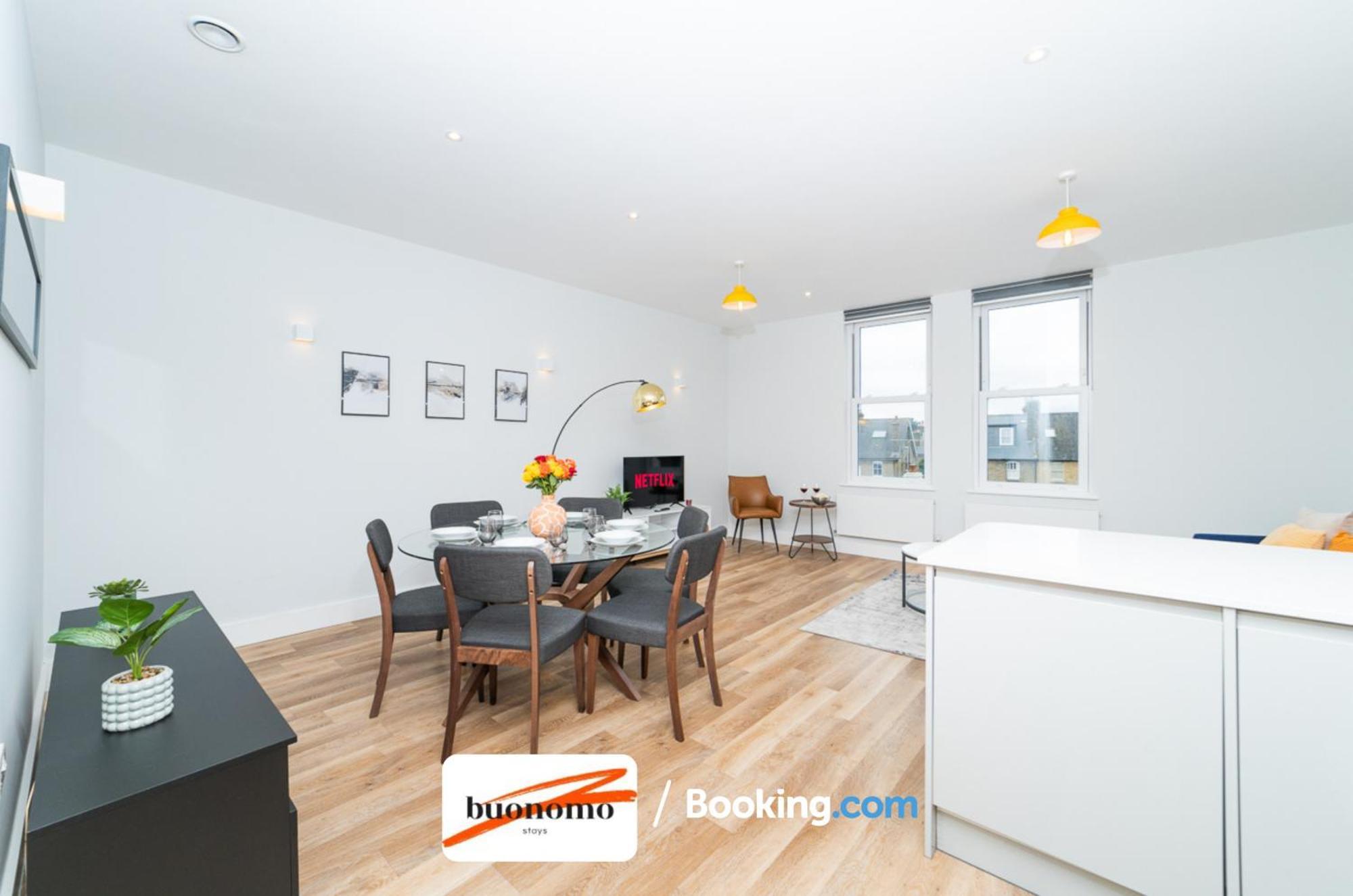 Two Bedroom Apartment At Buonomo Stays Short Lets & Serviced Accommodation Close To Wimbledon Tennis Courts London Exteriör bild