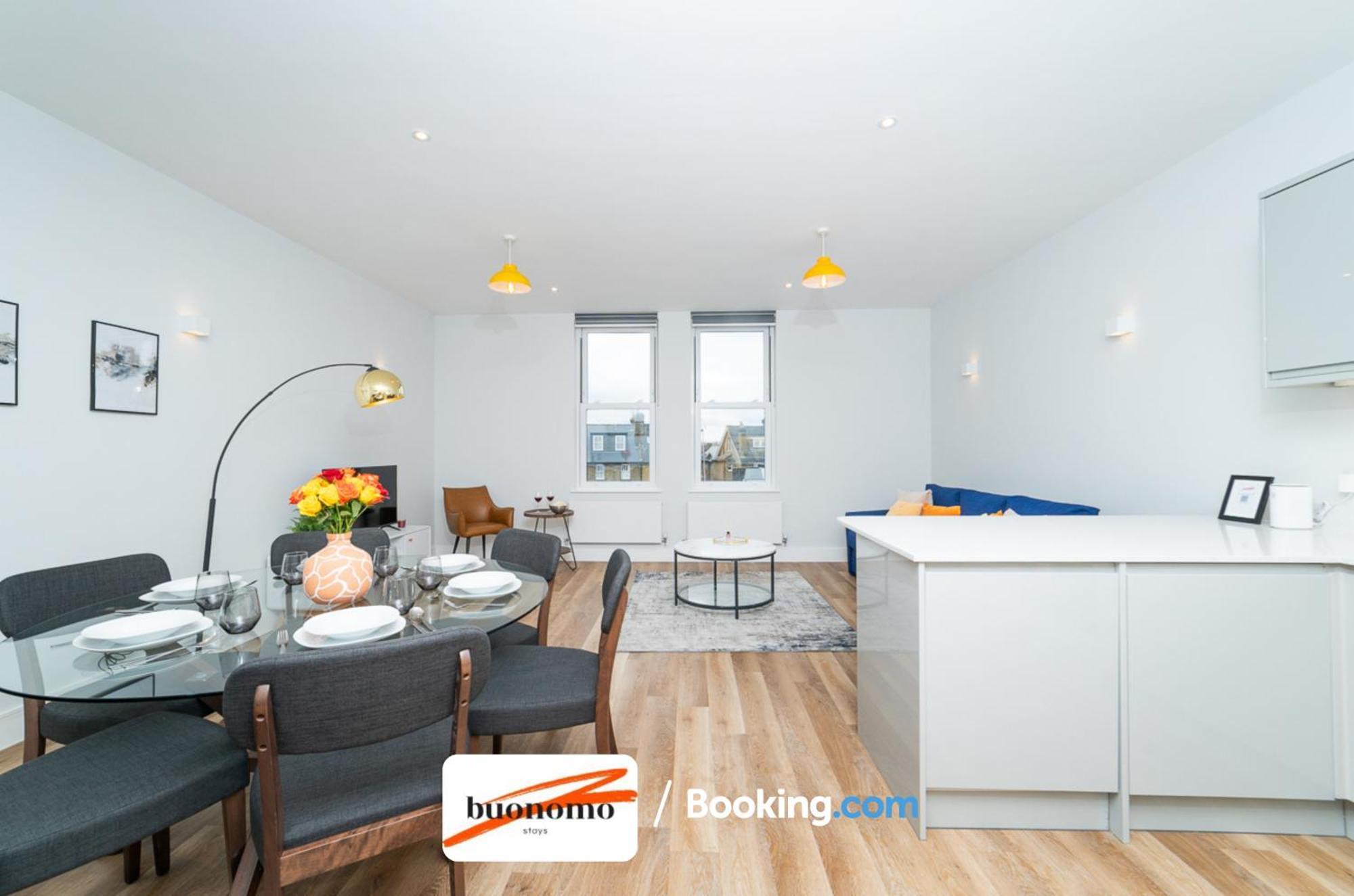 Two Bedroom Apartment At Buonomo Stays Short Lets & Serviced Accommodation Close To Wimbledon Tennis Courts London Exteriör bild