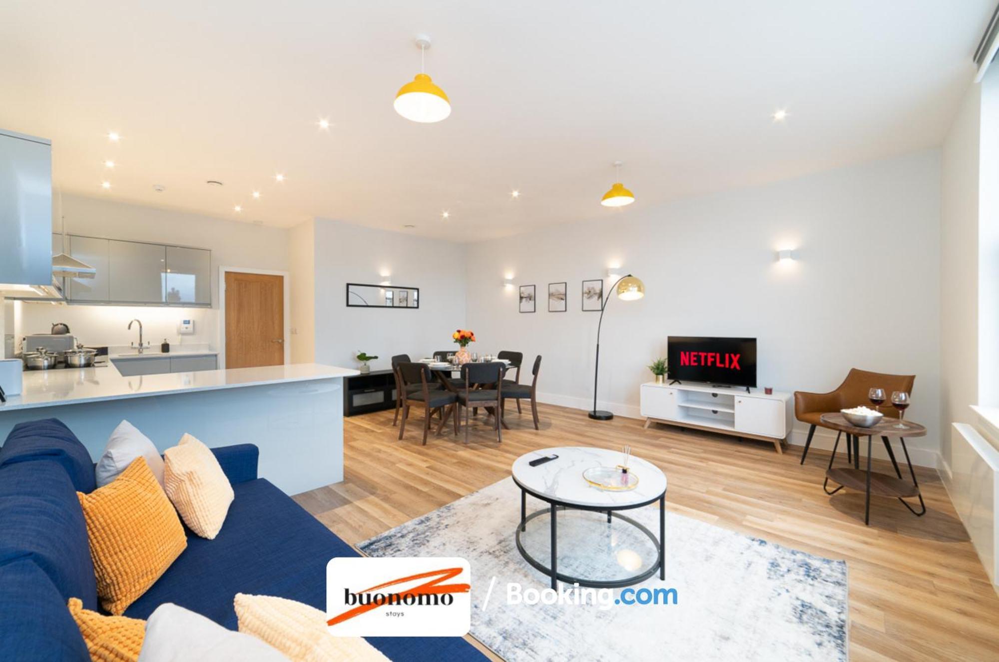 Two Bedroom Apartment At Buonomo Stays Short Lets & Serviced Accommodation Close To Wimbledon Tennis Courts London Exteriör bild