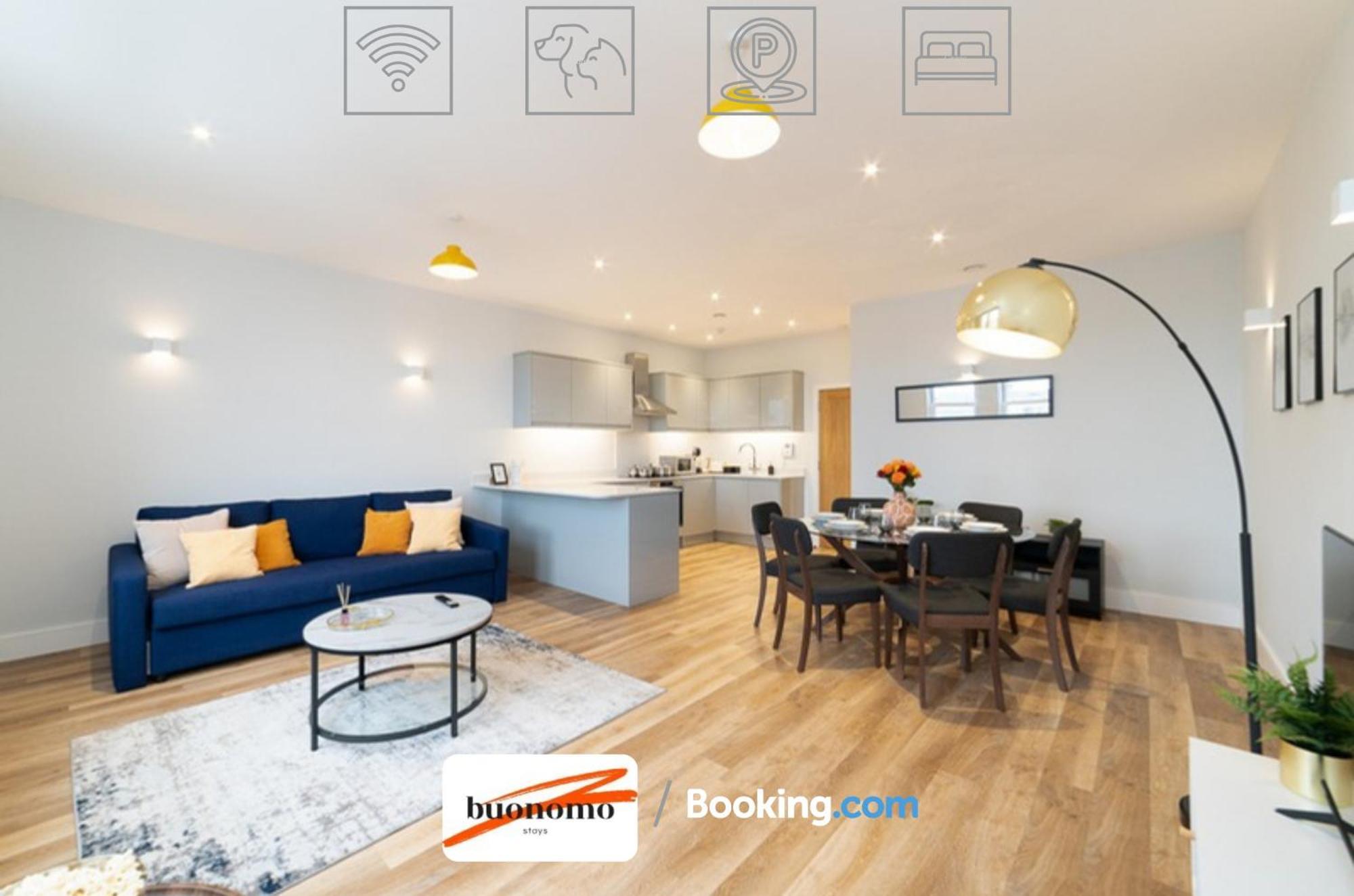 Two Bedroom Apartment At Buonomo Stays Short Lets & Serviced Accommodation Close To Wimbledon Tennis Courts London Exteriör bild